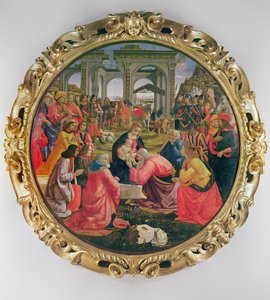 De aanbidding der wijzen, 1487